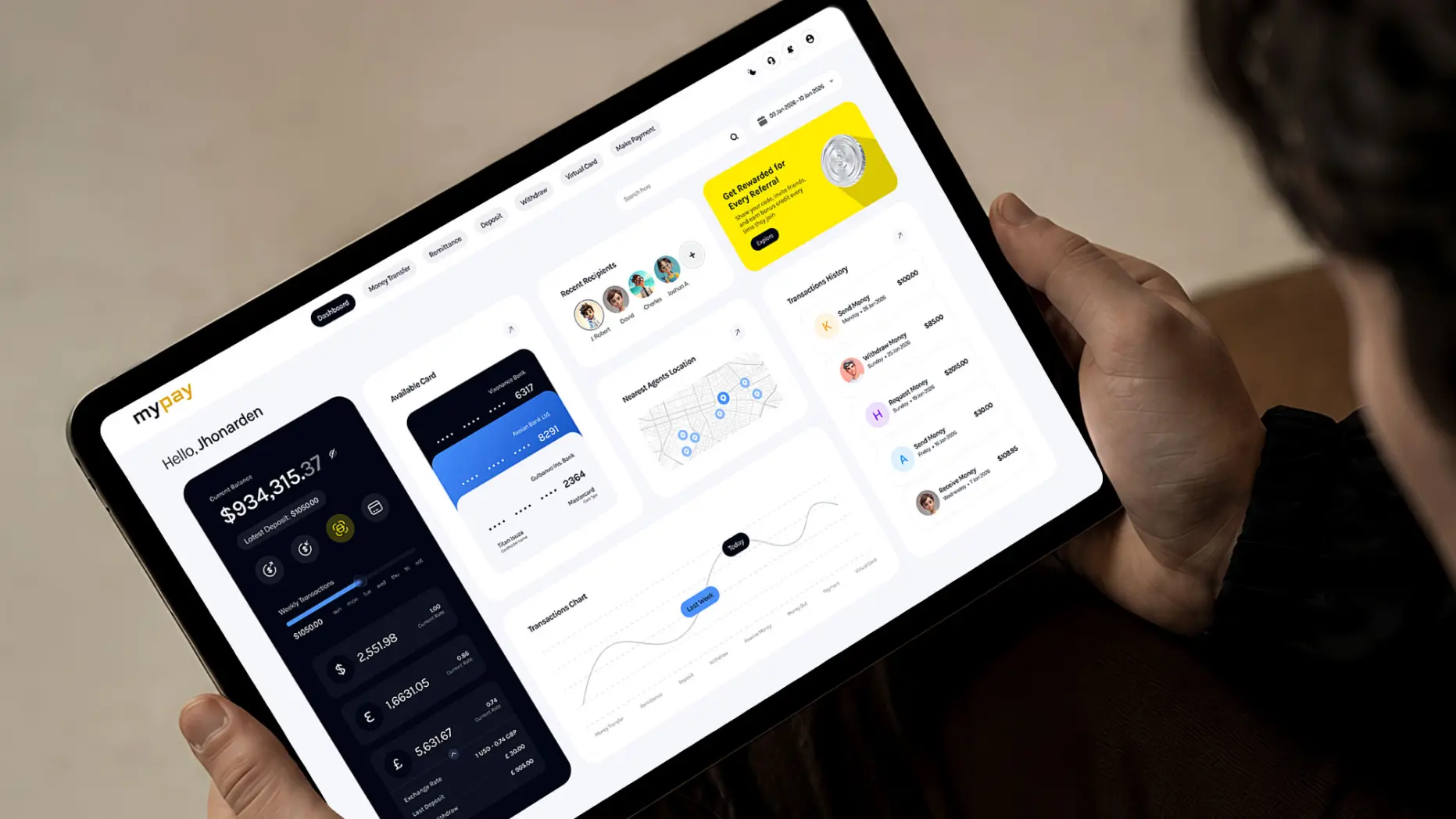 MyPay product visuals