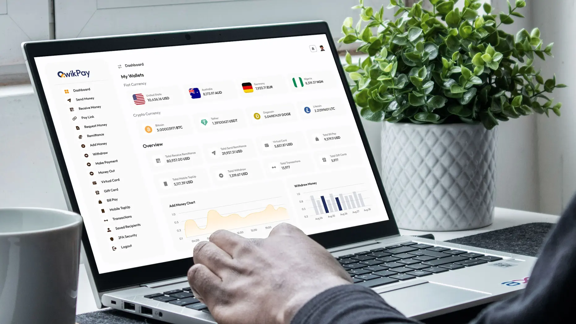 QwikPay product visuals