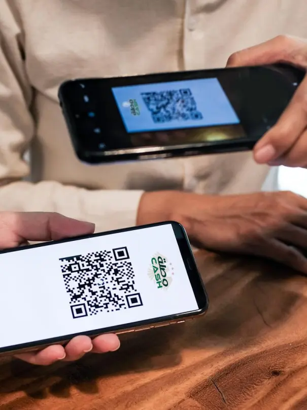 QR payment and cards