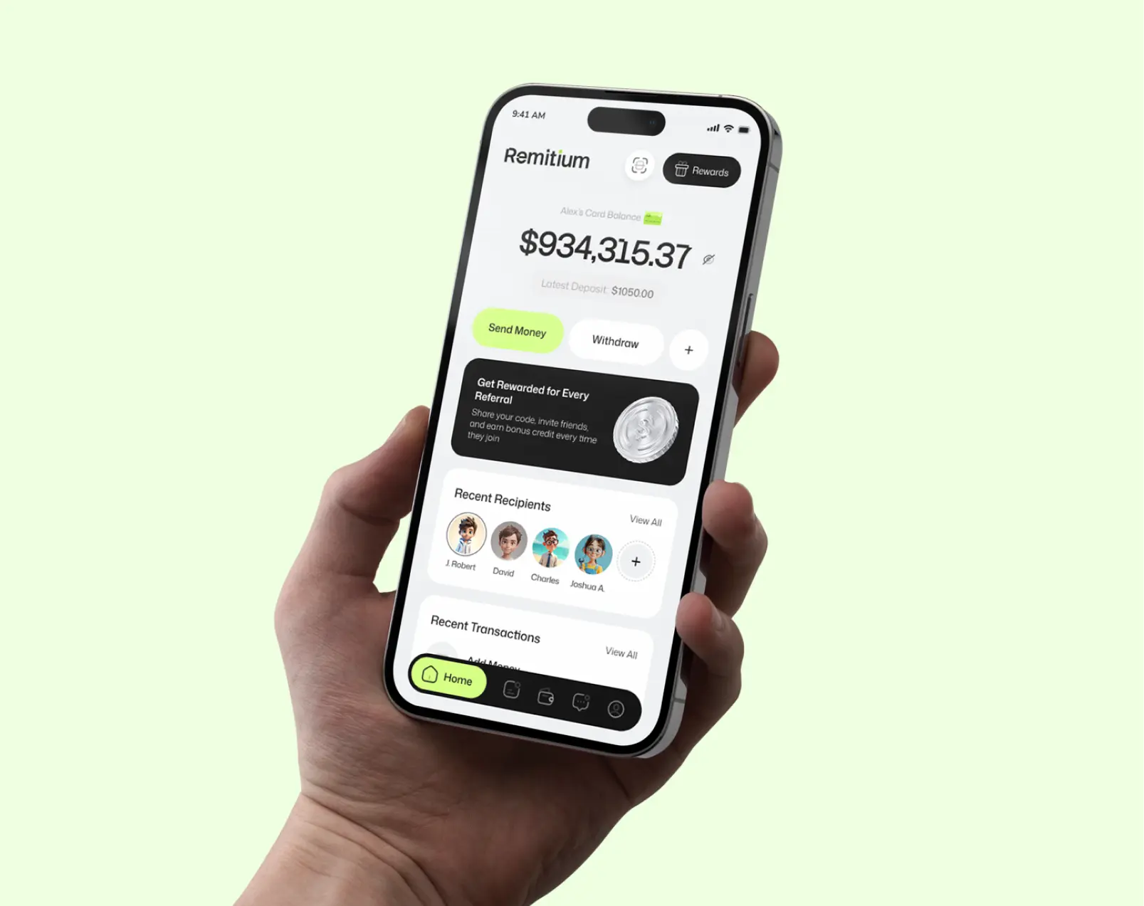 Digital Wallet product preview